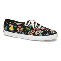 Keds รุ่น Champion Rpc Embr Wildflower รองเท้าผ้าใบ ผู้หญิง สี BLACK MULTI - WF63849