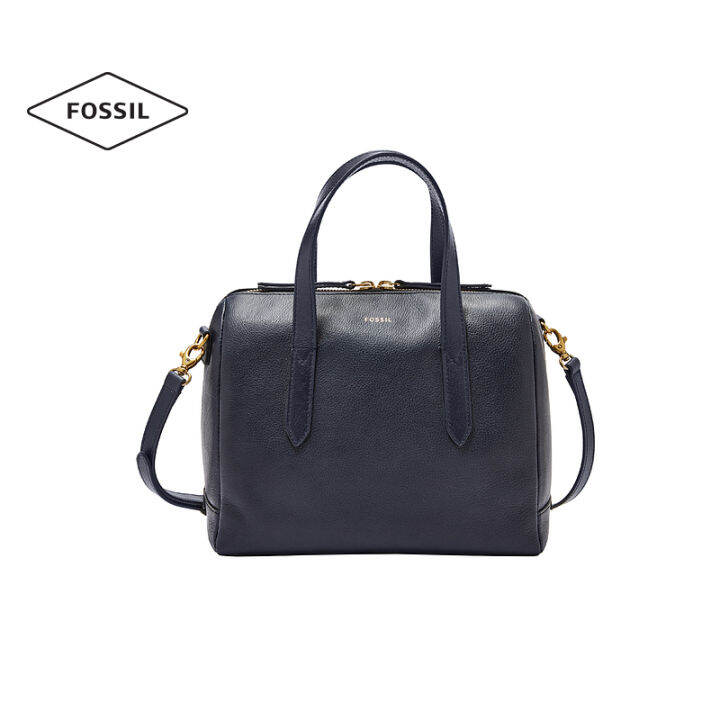 Fossil fossil handbag fashion trend shoulder messenger bag leather