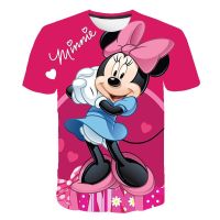 Childrens Mickey Mouse T-Shirt Children Boys Girls Kids Kids Shirts Child Baby Toddler Cartton Cartoon Tee Tops Clothing Short