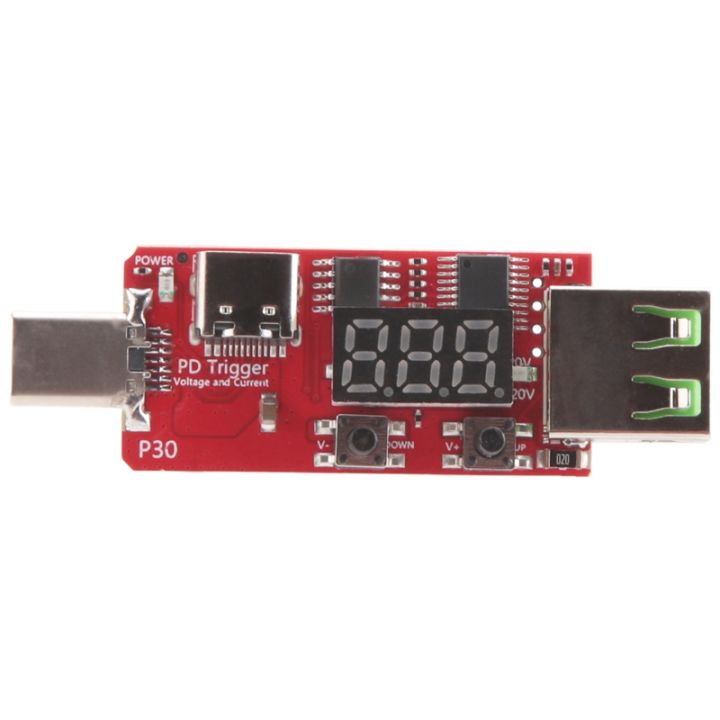 pd-quick-charge-trigger-coulometer-charger-type-c-usb-tester-auto-trigger-board-detector