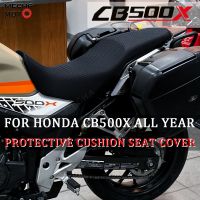 Motorcycle Accessories 3D mesh elasticity Protecting Cushion Seat Cover ​Nylon Fabric Saddle Seat Cover For Honda CB500X CB500 X