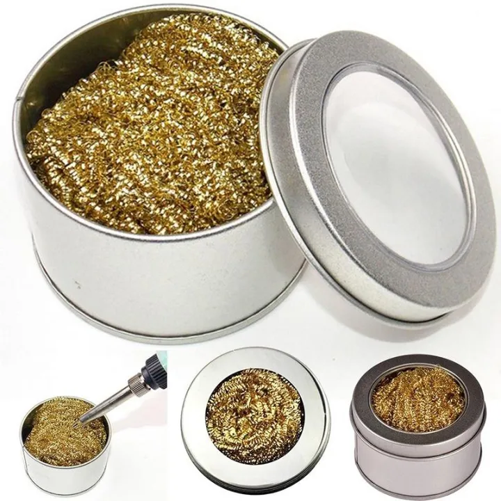 FUYU Welding Soldering Solder Iron Tip Cleaner Cleaning Steel Wire With