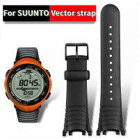 สำหรับ SUUNTO VECTOR ยางเปลี่ยนสายนาฬิกาซิลิโคนผู้ชายสายนาฬิกาหัวเข็มขัดอุปกรณ์เสริม Feed Tool สกรู Rod