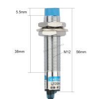 、‘】【’ AC220V DC24V 3Wire 2Wire NC NO Inductive Proximity Approach Sensor Switch 4Mm LJ12A3-4-Z/BX Non Screen Shield  NPN PNP