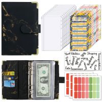 27 12 2 With Binder Envelopes Planner Budget And Sheet Label A6 PU Notebook