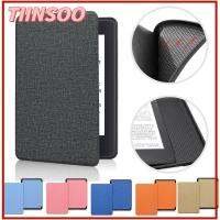 TIINSOO Funda funda เคสอัจฉริยะแบบสมาร์ท พัก/ตื่นอัตโนมัติ ทีพียู 6นิ้ว e-reader Folio COVER ที่มีคุณภาพสูง ผ้าผ้าทอ เคสป้องกัน C2V2L3 สำหรับ Amazon Kindle 11TH Gen 2022 มืออาชีพอย่างมืออาชีพ