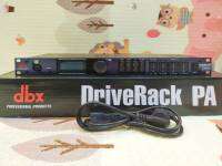 ครอสดิจิตอล DriveRack PA พร้อมใช้งาน มีคอมเพลสเซอร์, EQ,คอรสโอเวอร์