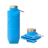 Foldable water bottle Origami Bottle ขวดน้ำพับได้น้ำหนักเบา พกพาสะดวก หิ้วง่าย เที่ยวสะดวก