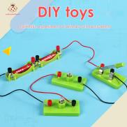 DIY Series Parallel Circuit Toys Students Kids Science Experiments Kits Toy