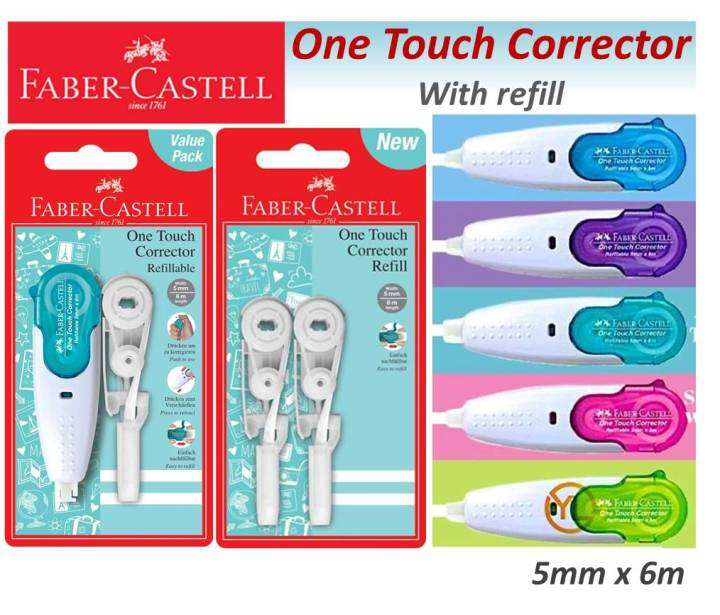 Faber Castell One Touch Corrector Refill Correction Pen