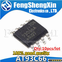 10 93C66 AT93C66 AT93C66A-10SU-2.7 SOP-8สามสายอนุกรม EEPROMs IC