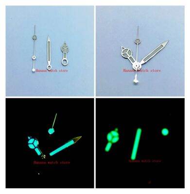 Watch Hands Green/Blue Luminous Hands Fit ETA 2836 2824 Miyota 8205 8215 821A Mingzhu DG 2813 3804 NH35 NH36 Movement