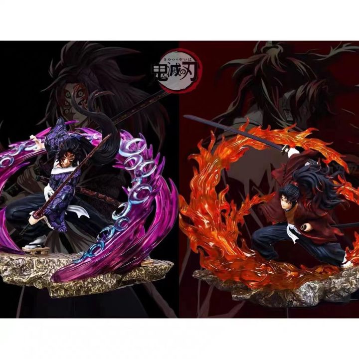 Demon Slayer GK PVC Figure Tsugikuni Yoriichi VS Kokushibo Battle ...