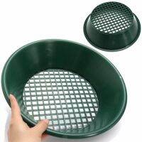 4 Pcs Washing, Gold Panning Machine, Screen, Mining Screen, Metal Detection Tools, Sieve Gold Pan, Green Plastic Bowl