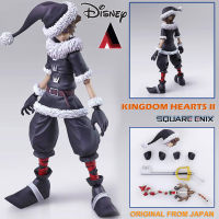 Model โมเดล ของแท้ 100% Square Enix Disney ดิสนีย์ สแควร์เอนิกซ์ จากเกม Kingdom Hearts II คิงดอมฮาตส์ 2 Bring Arts Sora โซระ คริสต์มาส ทาวน์ Christmas Town Ver Original from Japan Figma ฟิกม่า Anime ขยับแขน-ขาได้ ของขวัญ อนิเมะ การ์ตูน Figure ฟิกเกอร์