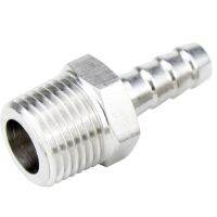 High Pressure M10 12 14 16 18 20 Metric Male x 6 8 10 12 14 16 Hose Barb Pipe Fitting Connector Couler 304 Stainless Steel