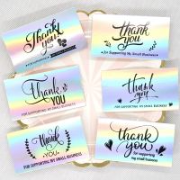 50pcs Thank You for Your Order Business Cards   Shopping Purchase Thanks Greeting Cards Appreciation Card for Small Business Greeting Cards