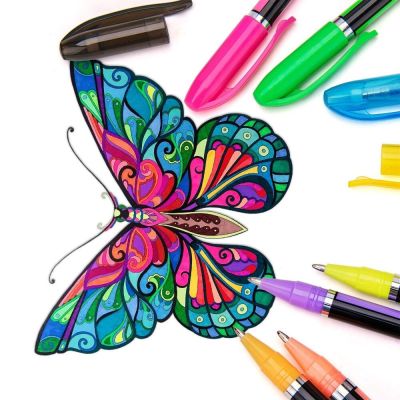 3648 Colors Gel Pens Set Glitter Gel Pen for Coloring Books Journals Drawing Doodling Art Markers