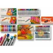 Bút Sáp Dầu Mango 18 24 Màu, Mango Oil Pastels