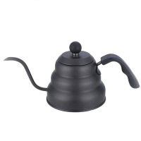 Retro Coffee Pot Cloud Pot 304 Stainless Steel Hand Made Coffee Pot 950Ml Long Mouth Drip Coffee Maker Size: 32.5 x 14.5cm