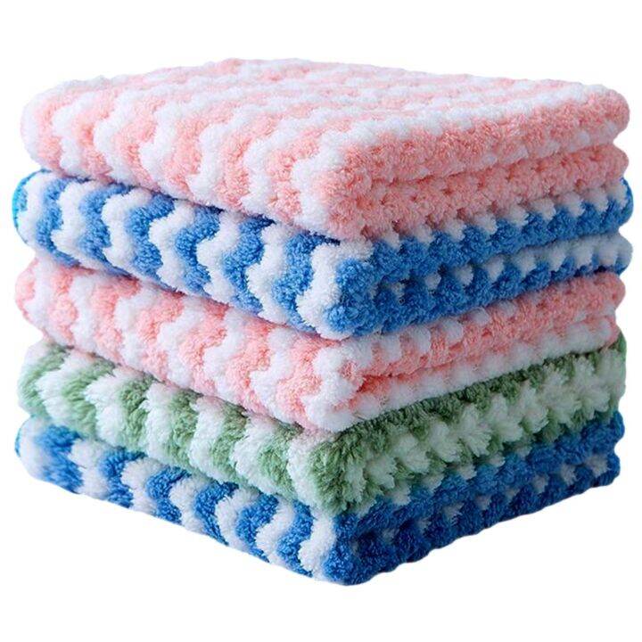 5pcs-kitchen-dish-cloths-soft-absorbent-dish-rag-reusable-dish-towels-household-washable-my-homebody-hand-towel-k-25-bath-towel