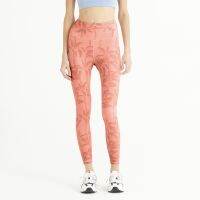 Jenim Sports Floral Pink Palm Legging เลกกิ้ง เลกกิ้งออกกำลังกาย ชุดออกกำลังกาย