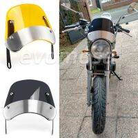 Motorcycle Windshield Wind Deflector Windscreen Universal for SV1000 Bandit 250 CB550 RZ250R SRX600 6.5 -9.45 Headlight