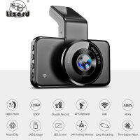 Lizard Dash Cam 3 "หน้าจอ IPS มุมกว้างด้านบนแดชบอร์ดเซ็นเซอร์กล้องวิดีโอ G การมองเห็นได้ในเวลากลางคืนการบันทึกโหมดการจอดรถ24ชั่วโมง