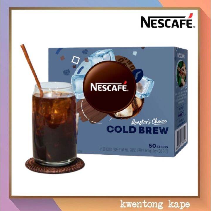 NESCAFE ROASTER'S CHOICE COLD BREW COFFEE STICKS 1G INSTANT COLD BREW