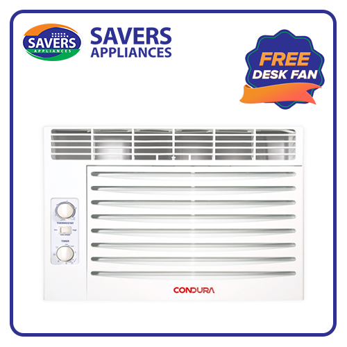 Condura Aircon Window Type manual timer 0.5hp WCONZ006EC1 Lazada PH