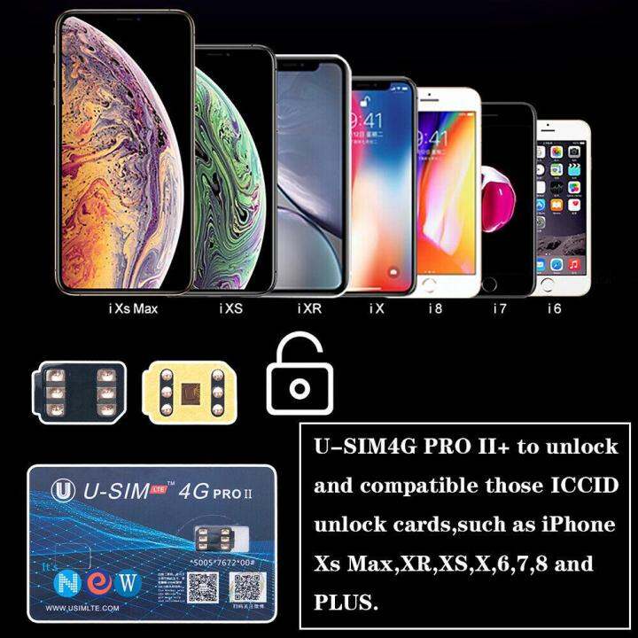 da-u-sim4g-pro-ii-ปลดล็อคซิมการ์ดรองรับ-nano-sim-สำหรับ-ios-12-iphone-xs-maxจัดส่งที่รวดเร็ว