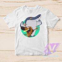 Zig And serko T-Shirts zig sharko Cartoon Childrens Clothes