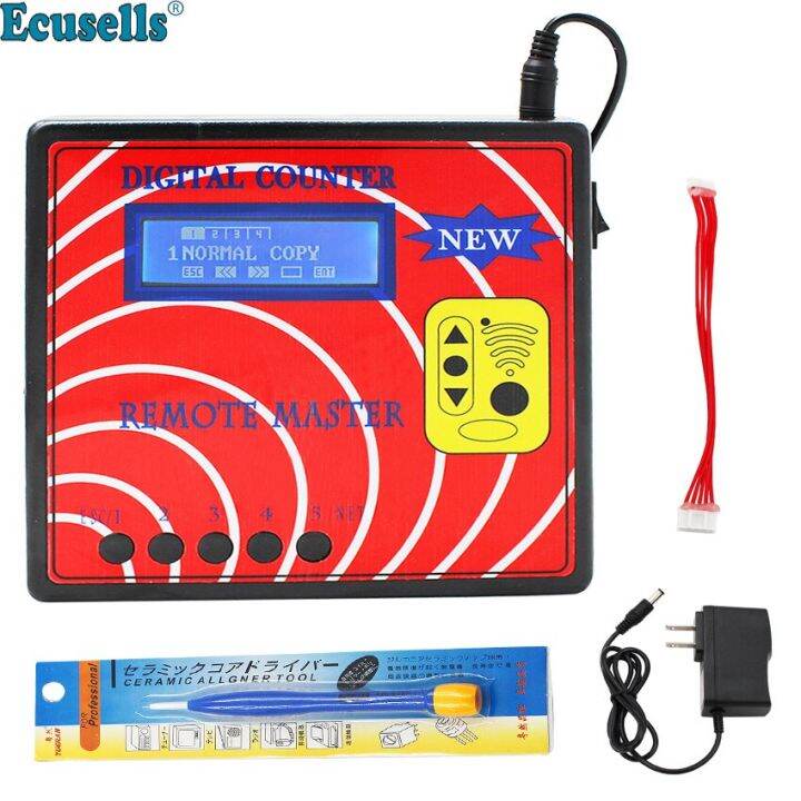 DIGITAL COUNTER REMOTE MASTER 10 Generation Frequency Display Remote Control Copy Regenerate RF