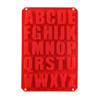 Mould Mold Cupcake Chocolate Cake Jelly Letter Silicone Alphabet Ice