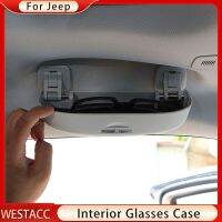 【jw】◆☽  Car Sunglasses Glasses Holder for Compass 2017 - 2021 Renegade 2014 Storage Accessories