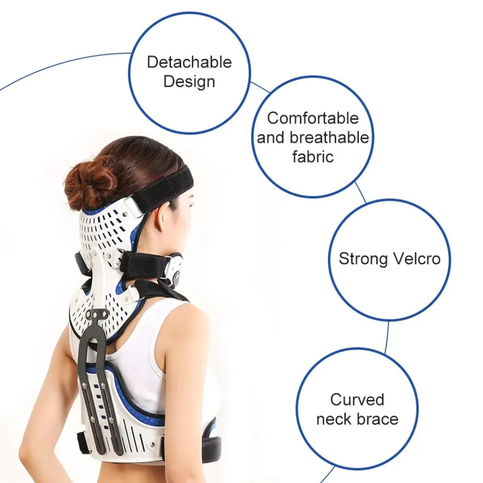 New Type Cervical Thoracic Orthosis Brace Head Neck and Chest