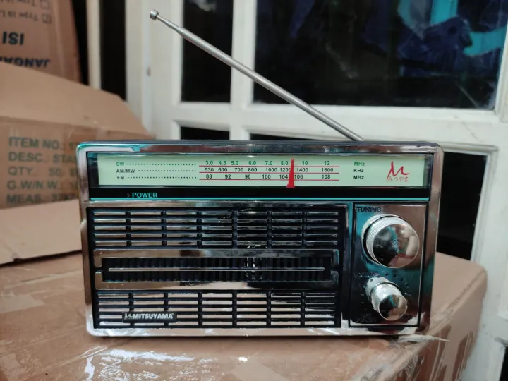 Radio Jadul Radio FM - AM - SW Radio Portable Radio Antik Sound Volume ...