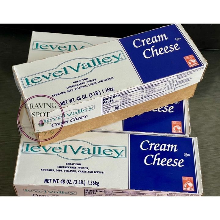 LEVEL VALLEY CREAM CHEESE 1KGExpiration MARCH 2023(Luzon Area Only ...