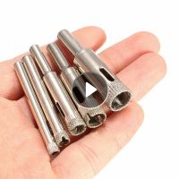 5/6/8/10/12mm Diamond Hole Saw Coated Drill Bit Set Tile Marble Glass Ceramic Hole Saw Drilling Bits For Power Tools Home Tools