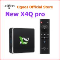 กล่อง X4Q สมาร์ททีวี Ugoos โปร11 X4Q 4GB 32GB X4QPlus 4GB 64GB S905X4 Amlogic WiFi BT5.1 1000M 4K Set Top Box Uso70d