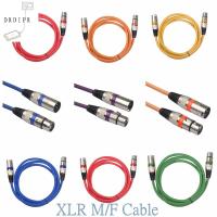 DRDIPR 0.3เมตร1เมตร1.8เมตร 3M 5M 10M สายเคเบิลหุ้มฉนวน อุปกรณ์ไมโครโฟน สายสัญญาณเสียง สายสัญญาณเสียง สายเคเบิ้ลสมดุล สายสัญญาณเสียงปลั๊กแคนนอน สายเคเบิล XLR สายเคเบิล3Pin XLR