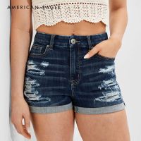 American Eagle Ne(x)t Level Curvy High-Waisted Denim Short Short กางเกง ยีนส์ ผู้หญิง ขาสั้น เอวสูง (EWSS 033-6553-738)