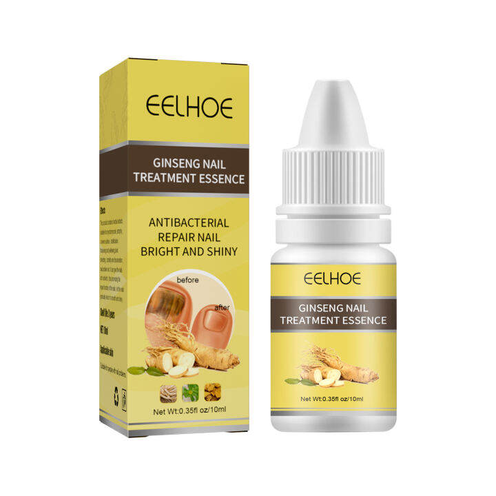 Eelhoe Ginseng Nail Treatment Essence Liquid Anti-bacterial Repair Nail ...
