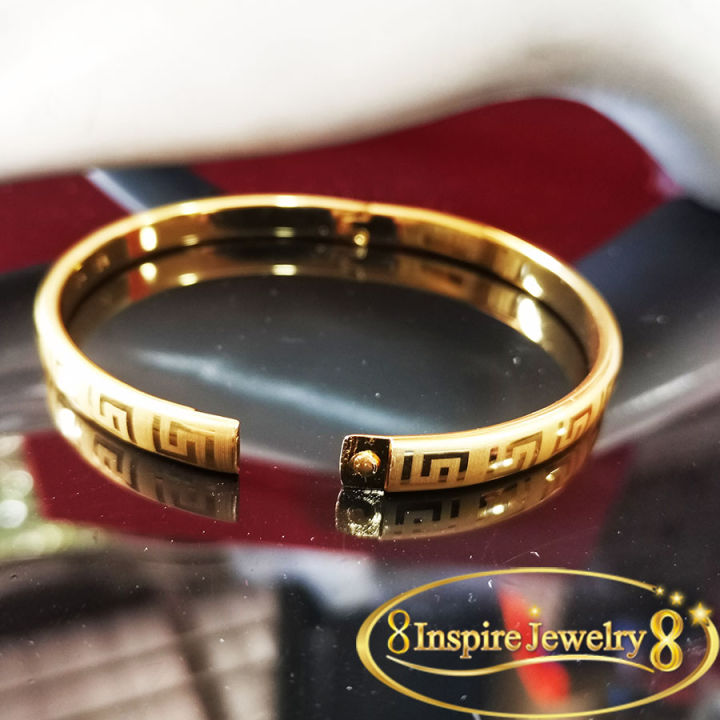 inspire-jewelry-กำไลพลอย-กำไลเพชร-กำไลทอง-gold-plated-white-gold-plated