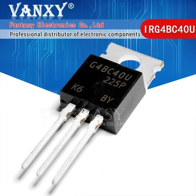 5pcs IRG4BC40U TO220 G4BC40U G4BC40UD TO-220 20A 600V Power IGBT transistor WATTY Electronics
