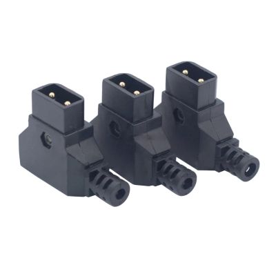 D-Tap DIY Plug Dtap 2 Pin Male Connector for Anton V-mount  Power Cable  Wires Leads Adapters