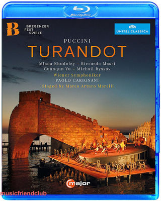 Puccini opera Vienna Symphony Orchestra Turandot Chinese characters (Blu ray BD50)