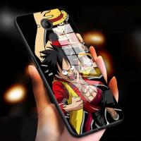 เคสสำหรับ Honor V9เล่น BL Luffy เคสกระจกนิรภัยมันวาวเคสโทรศัพท์กันกระแทก