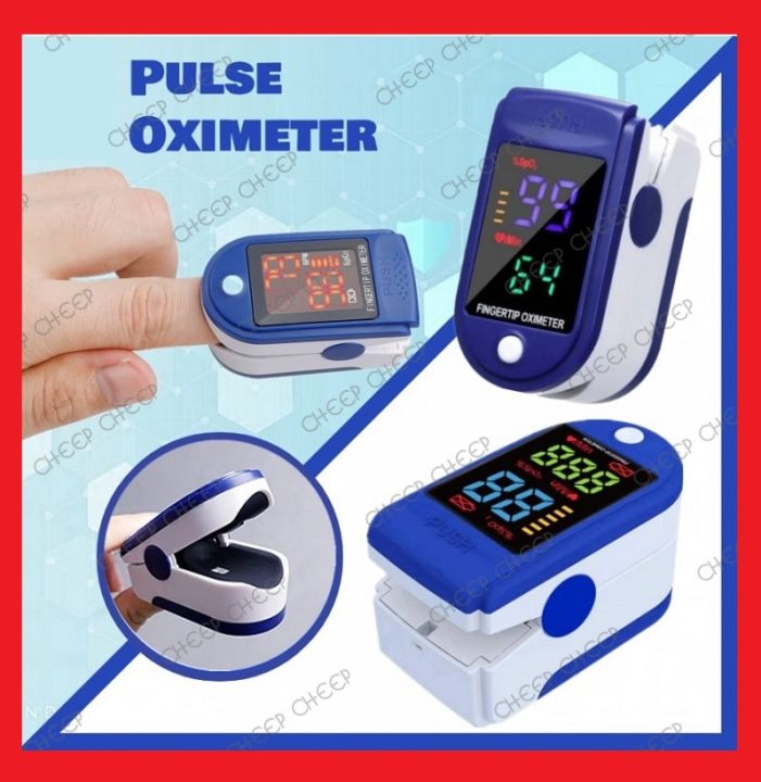 Pulse Oximeter Oxygen Monitor Finger Clip Meter Hypoxia Sensor ...