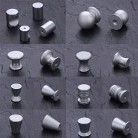 Aluminum Alloy Silver Handles Jewelry Armoire Dresser Knobs Cabinet Pulls Kitchen Wardrobe Handle Hardware Drawer Knobs